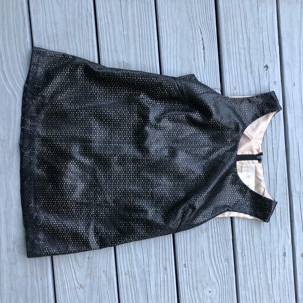 Leather top